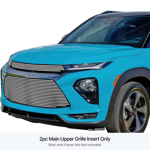 APS Polished Stainless Steel Billet Grille | APS GR03FEB83S