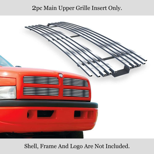 APS Polished Stainless Steel Billet Grille | APS GR04HEJ30S