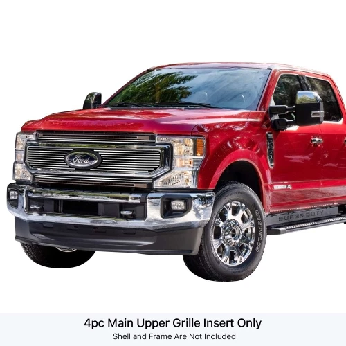 APS Polished Stainless Steel Billet Grille | APS GR06FEA96S