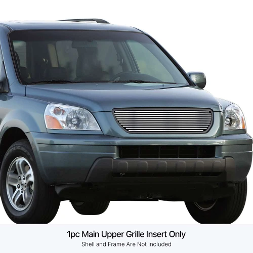 APS Polished Stainless Steel Billet Grille | APS GR08FGA28S