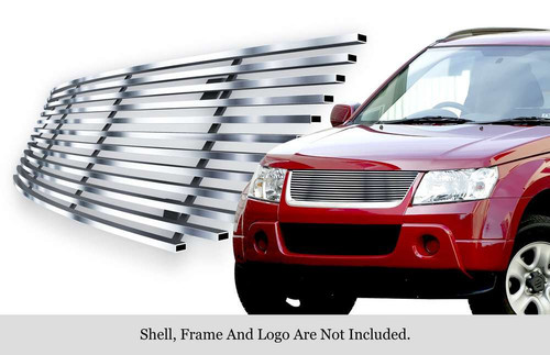 APS Hairline Stainless Steel Billet Grille | APS GR09HEA36C