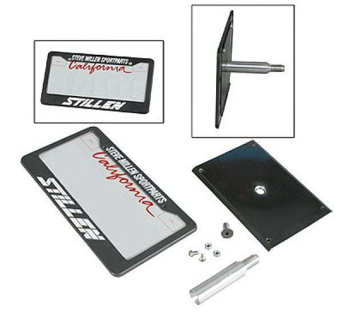 Stillen Infiniti G35 Coupe, Nissan 350Z Z33, Sentra Front License Plate Relocator For 04-05 Infiniti G35 Coupe 06-08 Nissan 350Z Z33 07-09 Sentra Stillen | DJJX 105460