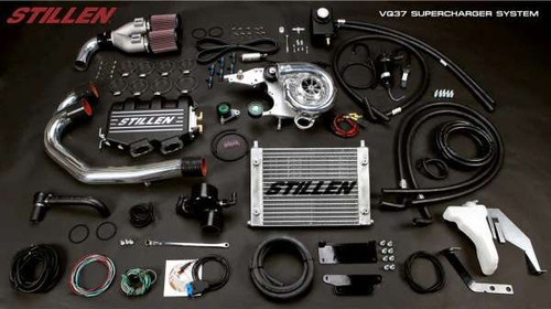 Stillen Infiniti G37 Sedan, Q40 Supercharger Tuner Kit Polished 09-13 Infiniti G37 Sedan 2015 Q40 Stillen | DJJX 407730TP