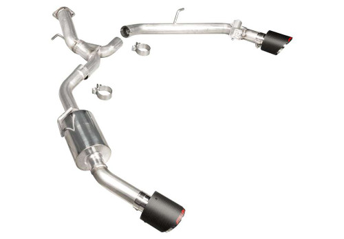 Stillen Hyundai Elantra N Axle Back Exhaust System Carbon Fiber/Stainless Steel Tip For 2022 Hyundai Elantra N Stillen | DJJX 504202