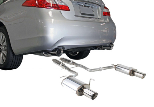 Stillen Infiniti M56/Q70 Stainless Steel Near Cat-Back Exhaust System For 11-13 Infiniti M56 14-2018 Q70 Stillen | DJJX 504456