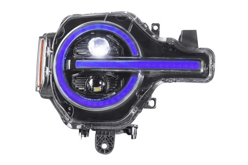 Morimoto XRGB LED Headlights: Ford Bronco (21+) (Pair / RGB DRL) | HTMC LF496