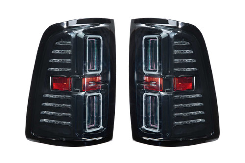 Morimoto XB LED Tail Lights: Dodge Ram 1500 (19+) (Pair / Smoked) | HTMC LF519