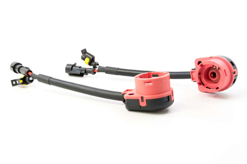 Morimoto AMP to D2S Ballast Adapters (90 degree) | HTMC H350