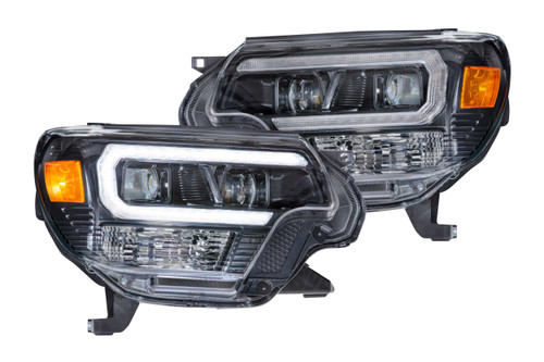 Morimoto XB Hybrid LED Headlights: Toyota Tacoma (12-15) (Pair / White DRL) | HTMC LF529