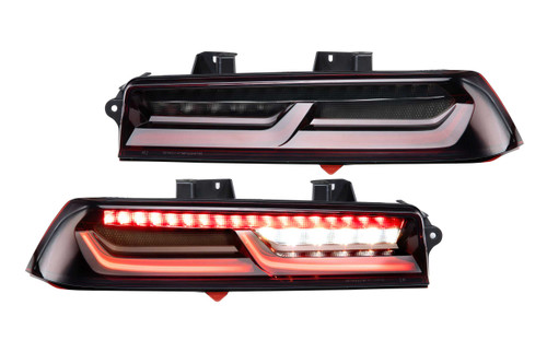 Morimoto XB LED Tail Lights: Chevrolet Camaro (14-15) (Pair / Red) | HTMC LF405