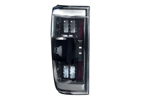 Morimoto XB LED Tail Lights: Ford F150 (2021+) (Pair / BLIS / Smoked) | HTMC LF735