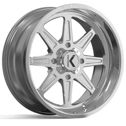 KG1 Vamp 20x10 4x156 Polished 0mm Wheels