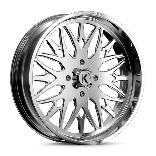 Kg1 Trident Atv Wheels Rims 22x7 4x156 Polished 0mm | KU014227045PS
