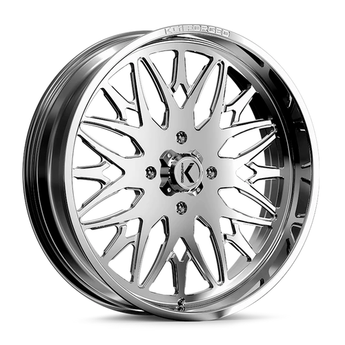 Kg1 Trident Atv Wheels Rims 24x7 4x156 Polished 0mm | KU014247045PS