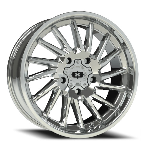 Vision Rapier 306 Wheels Rims 22x10 5x139.7 Chrome -19mm | 306-22085C-19