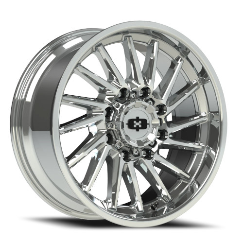 Vision Rapier 306 Wheels Rims 20x9 8x165.1 Chrome -12mm | 306-2981C-12