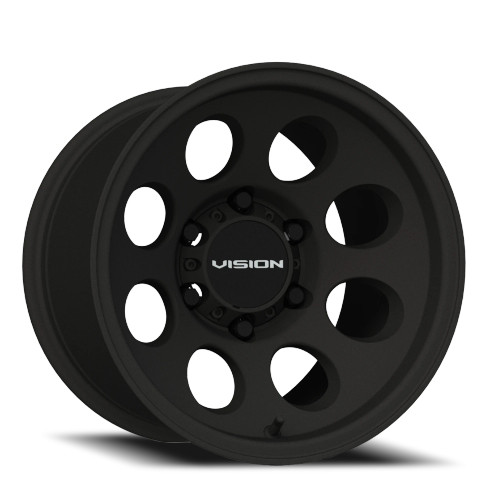 Vision 56 Midway Wheels Rims 20x9 6x135 Satin Black 0mm | 56-2936SB0