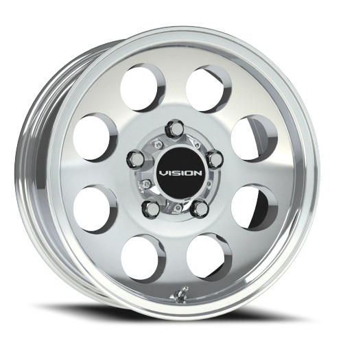 Vision 56 Midway Wheels Rims 15x6 5x127 Polished 0mm | 56VT5673P0