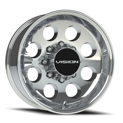 Vision 56 Midway Wheels Rims 16x7 8x165.1 Polished -12mm | 56VT6781P-12