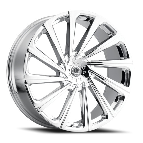 Luxxx Alloys Lux 22 Wheels Rims 18x8 5x105 5x100 Gloss Black Milled 30mm | LUX221885105100+30B-A1