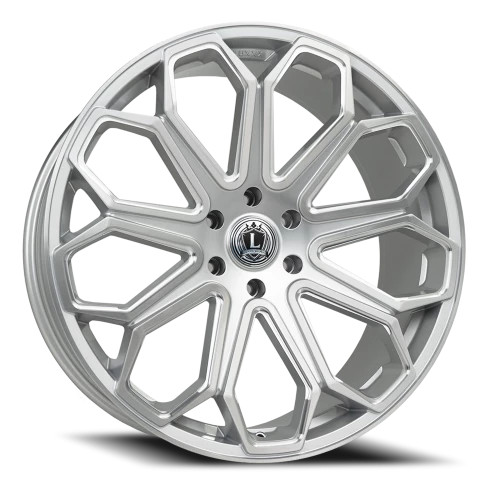 Luxxx Alloys Lux 29 Wheels Rims 24x10 6x139.7 Brushed Face Milled 30mm | LUX29241061397+30D-R1