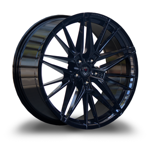 Marquee M1005 Wheels Rims 20x8.5 5x114.3 Gloss Black 35mm | 10052085511435GB
