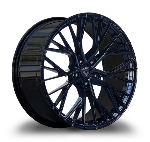 Marquee M1006 Wheels Rims 20x8.5 5x112 Gloss Black 35mm | 10062085511235GB