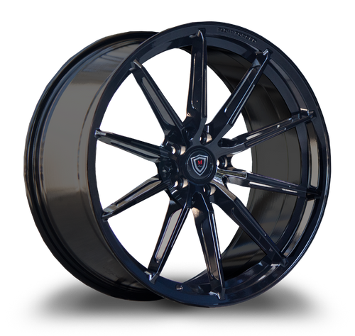 Marquee M1008 Wheels Rims 20x8.5 5x114.3 Gloss Black 35mm | 10082085511435GB