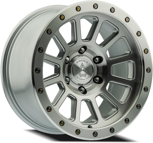 Arena A105 Ammo Wheels Rims 20x9 6x135 Gloss Silver Machined 0mm | A105209089P00019