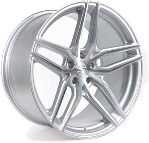 Select S101 Shadow Wheels Rims 18x8.5 5x120 Brushed Gloss Silver 38mm | S101188521P3809