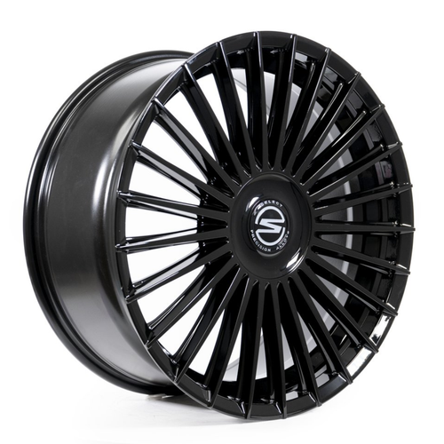 Select S103 Bristol Wheels Rims 20x10.5 5x112 5x120 Gloss Black 38mm | S103200507P3802