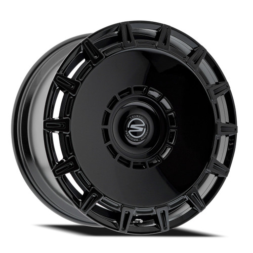 Select S106 Apollo Wheels Rims 24x10 5x112 5x120 Gloss Black 25mm | S106240007P2502