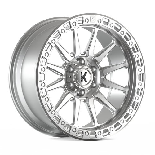 Kg1 Adrenaline Wheels Rims 20x9.5 8x170 Silver Face Machined 0mm | KO105F209587000SM