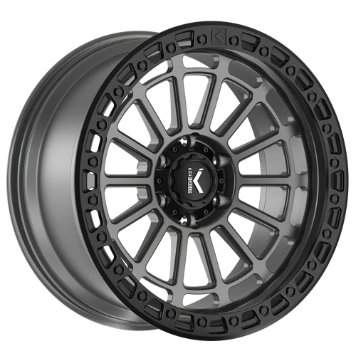 Kg1 Lifter Wheels Rims 17x9 6x139.7 Matte Anthracite W/ Black Ring 0mm | KO620E17906900006AB