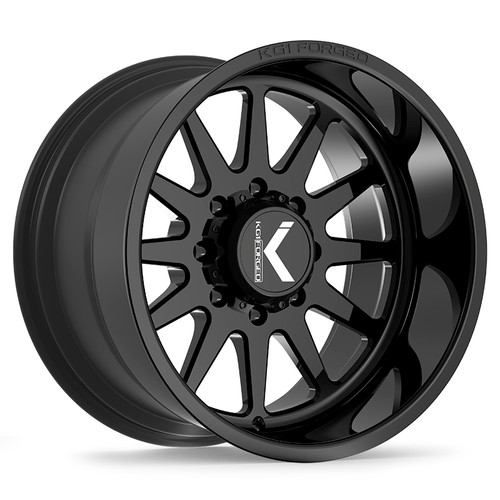 Kg1 Clockwork Wheels Rims 20x12 8x165.1 Gloss Black -44mm | KT005201286GB-2