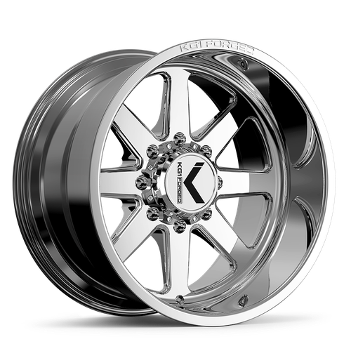 Kg1 Okto Wheels Rims 22x10 8x165.1 Polished -18mm | KT057221086PM