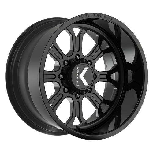 Kg1 Checkmate Wheels Rims 20x10 8x165.1 Gloss Black -18mm | KT060201086GB