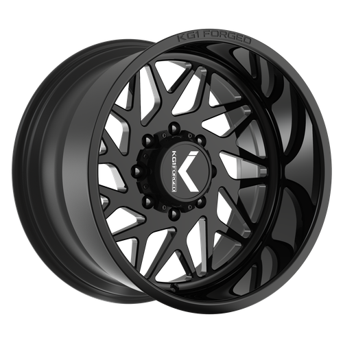 Kg1 Bypass Wheels Rims 22x12 8x170 Gloss Black -44mm | KT061221287GB-L