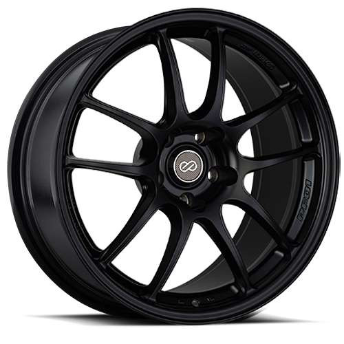 Enkei Pf01 Wheels Rims 18x9.5 5x114.3 Black 35mm | 460-895-6635BK
