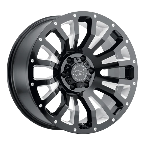 Black Rhino Pinatubo Wheels Rims 18x9 5x139.7  0mm | EC 1895PNT005140B78