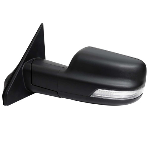 Spec-D Left Side Black Textured Mirror | SPE RMV-RAM1915HPATL-FS