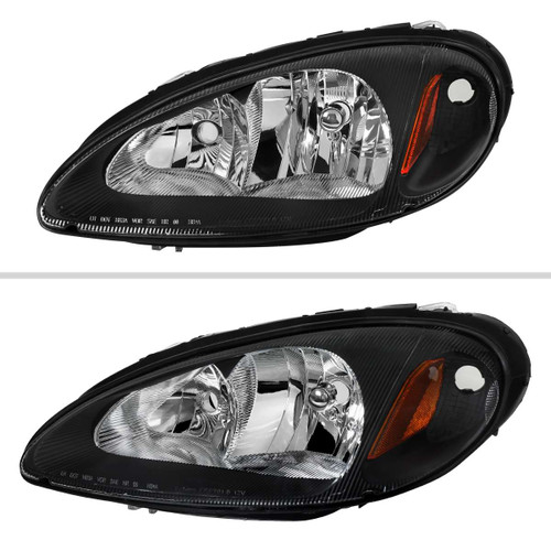 Spec-D Black Headlight with Clear Lens | SPE 2LH-PTC01JM-GO