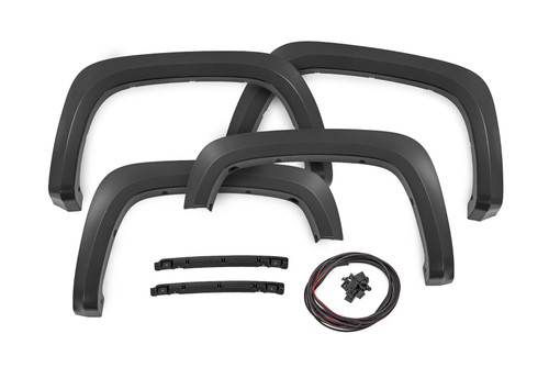 Rough Country Fender Flares - Sport - Chevy Silverado 2500 HD/3500 HD 2WD/4WD (2020-2024) | DHTP S-C12215