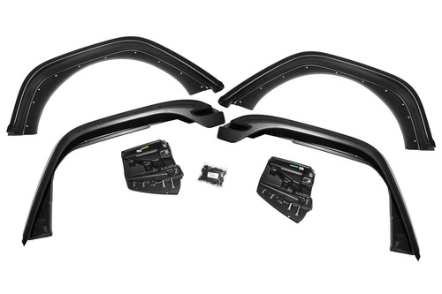 Rough Country WF1 Fender Flares - Jeep Wrangler 4xe (21-23)/Wrangler JL (18-23) | DHTP A-J01822