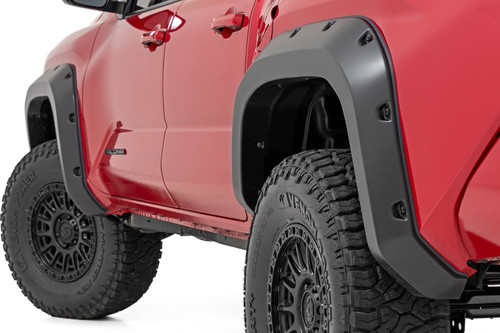 Rough Country Pocket Fender Flares - Toyota Tacoma 2WD/4WD (2024) | DHTP F-T12421