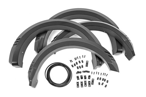 Rough Country Fender Flares -  SF1 -  UM Agate Black -  Ford F-150 2WD/4WD (2021-2024) | DHTP F-F320210A-UM