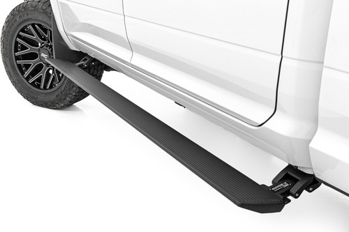Rough Country Power Running Boards - Lighted - Gas - Crew Cab - Ram 2500 (10-23) | DHTP PSR9010