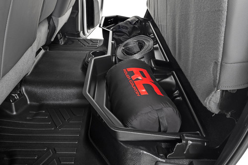 Rough Country Under Seat Storage - Quad/Crew Cab - Ram 1500 (02-10)/1500 (11-18)/2500 (11-23) | DHTP RC09401