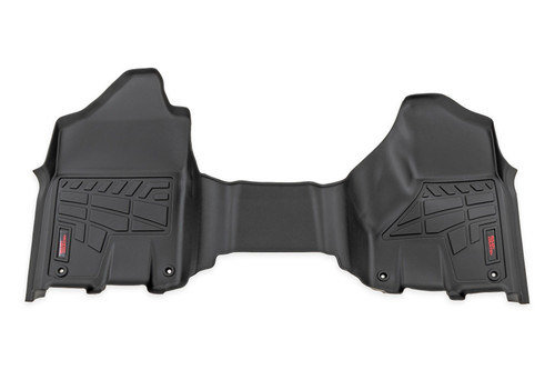 Rough Country Sure-Fit Floor Mats - Front Over Hump - Crew - Ram 2500/3500 2WD/4WD (2019-2024) | DHTP SM31531