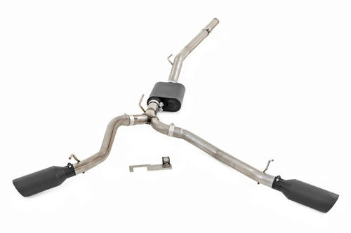 Rough Country Performance Cat-Back Exhaust - Stainless - 36L - Jeep Gladiator JT (20-25) | DHTP 96015